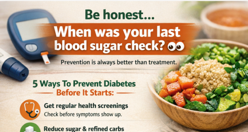 Diabetes is not a villain that appears overnight. It’s a slow-moving shift in how your body processes energy, often signalled by stubborn belly fat, afternoon brain fog and relentless sugar cravings. Here are five ways to prevent the menace in its tracks: