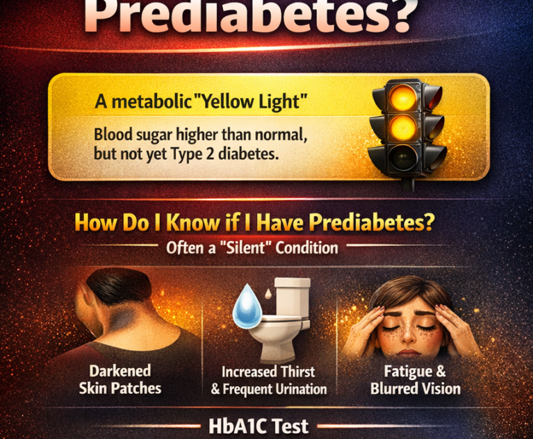 The first stage of diabetes is known as prediabetes. It is a metabolic "yellow light", a warning from your body that your blood sugar levels are higher than...