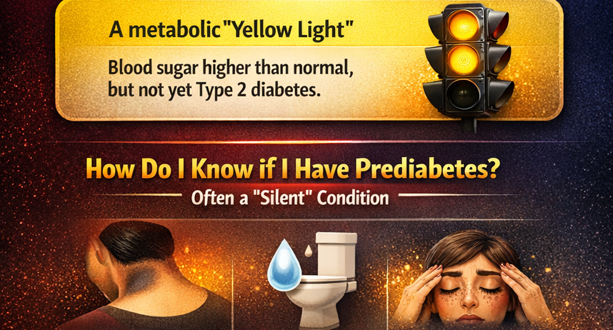 The first stage of diabetes is known as prediabetes. It is a metabolic "yellow light", a warning from your body that your blood sugar levels are higher than...
