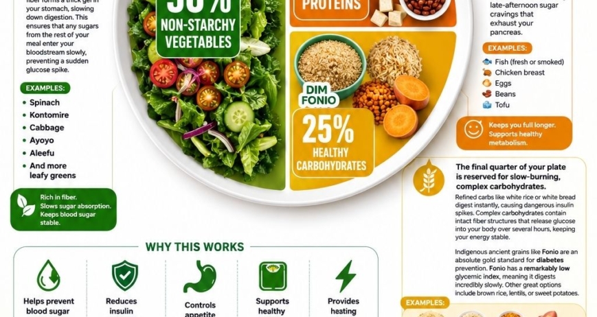 If you are trying to prevent diabetes or manage prediabetes, you might think you need to follow a restrictive diet or completely cut out your favorite meals. By structuring your meals around the globally recommended Balanced Plate Method, you can naturally keep your blood sugar stable, reduce insulin resistance, and take full control of your long-term health.